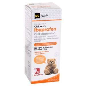 DG Health Childrens Ibuprofen Oral Suspension   Berry Flavor Health 