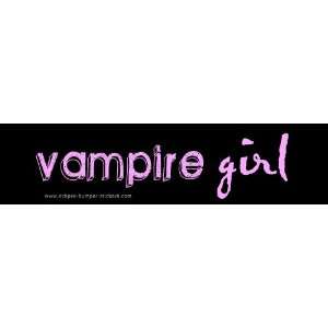  Vampire Girl   Eclipse, New Moon Twilight Bumper Sticker 