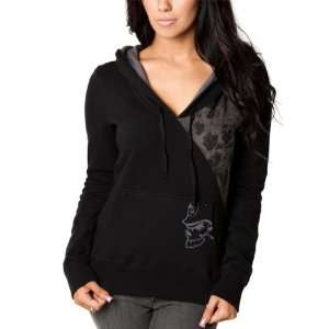 Metal Mulisha Rosa Bella Womens Hoody Pullover Racewear Sweatshirt w 