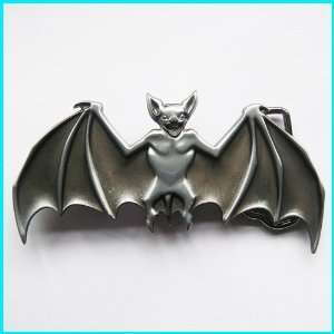 Vampire Bat Wide Cool Style Nice Detail Belt Buckle WT 072