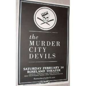  Murder City Devils Poster   Concert