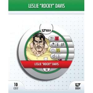  HeroClix Leslie Rocky Davis # B004 (Rookie)   Justice 