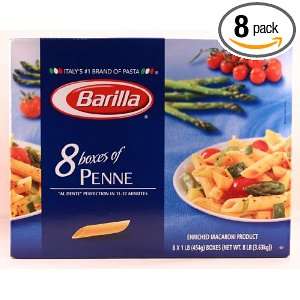 Barilla Penne Pasta Multi Pack 8 One Grocery & Gourmet Food