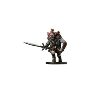    D & D Minis Half Orc Barbarian # 26   Archfiends Toys & Games