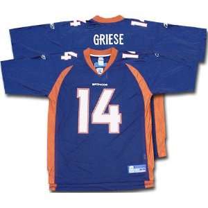 Brian Griese Broncos Reebok Replica Youth Home Heavyweight Jersey 