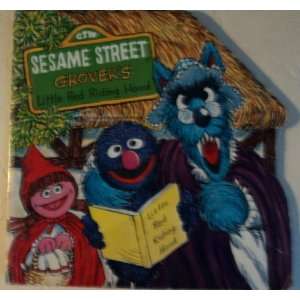  Sesame Street Grovers Little Red Riding Hood. A Golden Shape Book 