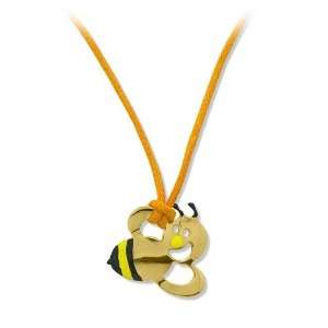 Vai Childs Necklace in Yellow 18 karat Gold with Enamel, form Fantasy 