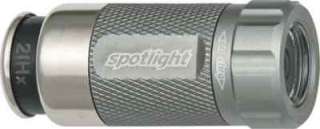 Essential Gear Spotlight Flashlight Recharges in Car  
