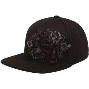   Arizona State Sun Devils Black Luxury 1 Fit Flex Hat Sports