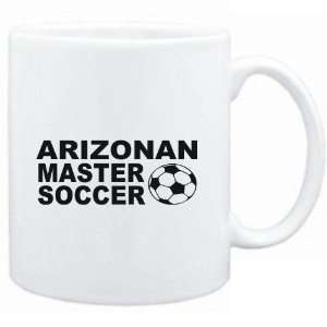  Mug White  Arizonan SOCCER MASTER  Usa States Sports 