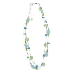  The Purple Door The Rose Collection PDN 65 H Aqua Necklace 