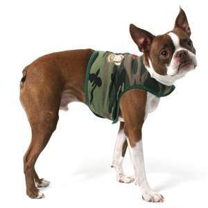  Camo I Heart Monkey Dog Harness L 