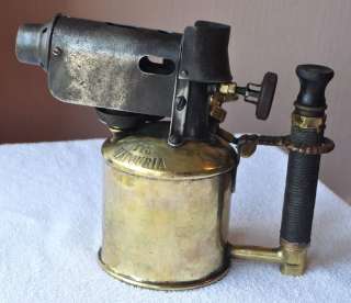 1910s Sweden Max Sievert Vapouria 113 Gas Oil Burner Lamp BEAUTY 