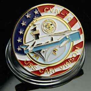  USS CVN 70 Carl Vinson Challenge Coin 626 