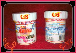 Real AMIRA Magic Cream Skin Whitening KSA 60g each  