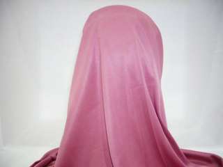 Pieces Al Amira Hijab Head Scarf & Saten Bone Pink  