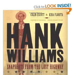  Hank Williams Snapshots From The Lost Highway [Hardcover 