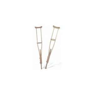  Ldi Solutions Wooden Adjustable Crutches   Medium   Model 