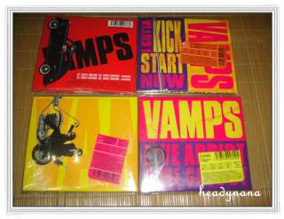 HYDE VAMPS NEW SINGLE 4CD+4DVD JAPAN LIMITED VERSION NEW SEALED  