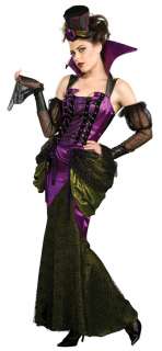 Sexy Steampunk VICTORIAN VAMPIRESS Witch Costume Small S  