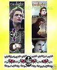   Twilight BOOKMARK Edward Cullen crest vampire Robert Pattinson NEW
