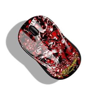  Ed Hardy Limited Edition Optical Mouse (Red) Electronics