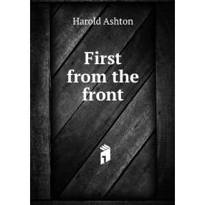  First from the front Harold Ashton Books