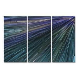   Metal Wall Hanging, Abstract Metal Panel Art, Contemporary Home Décor