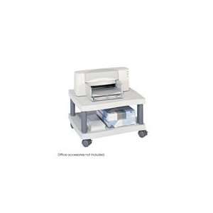  Wave Under Desk Printer Stand in Light Gray by Safco 