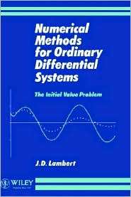   Value Problem, (0471929905), J. D. Lambert, Textbooks   