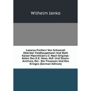  Und Des Krieges (German Edition) Wilhelm Janko  Books