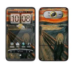  HTC HD7 Skin Decal Sticker   The Scream 