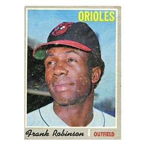    Frank Robinson Unsigned 1970 Topps card Sports Collectibles