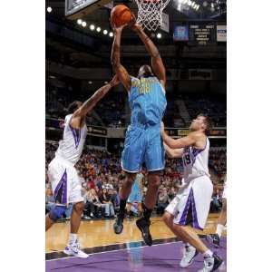 New Orleans Hornets v Sacramento Kings DJ Mbenga by Rocky Widner 