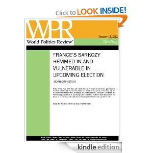 Frances Sarkozy Hemmed In and Vulnerable in Upcoming Election Judah 