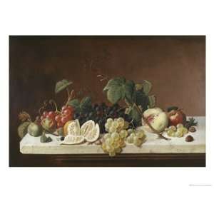  Still Life with Fruit Giclee Poster Print by Severin 