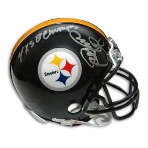  L.C. Greenwood Pittsburgh Steelers Autographed Mini Helmet 
