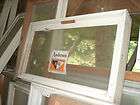 andersen wood frame window 41 x23 single pane glass returns