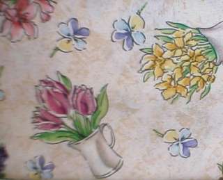 LONGABERGER EARLY BLOSSOMS FABRIC SEE STORE ITEMS  