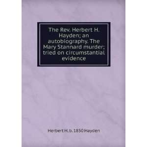   On Circumstantial Evidence . Herbert Hiram Hayden  Books