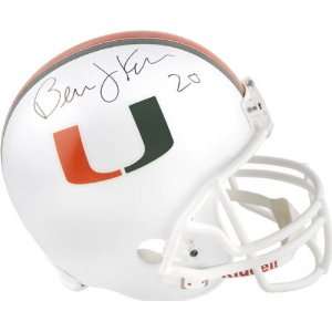 Bernie Kosar Autographed Helmet  Details Miami Hurricanes, Riddell 