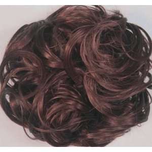  7 PONY FASTENER Hair Scrunchie Wig KATIE #33 DARK AUBURN 