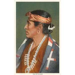 Navajo Indian Man , 3x4 