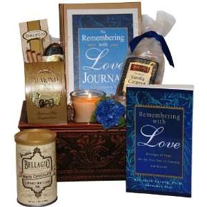 Remembering with Love Sympathy Gift Basket   Standard  