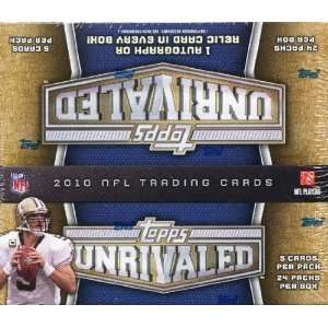  2010 Topps Unrivaled Football 24 Pack Box Sports 
