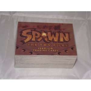  Spawn The Toy Files Trading Card Base Set Toys & Games