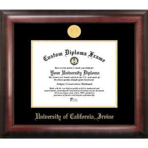  University of California, Irvine Gold Embossed Diploma 