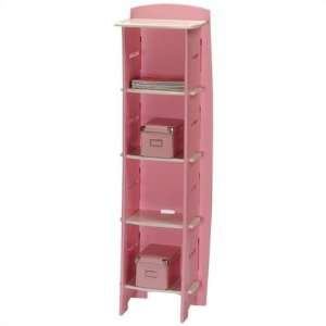   No Tool Assembly Bookcase in Strawberries and Cream