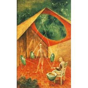   Remedios Varo   32 x 52 inches   Creating astral ray