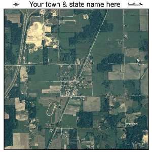   Aerial Photography Map of Pierson, Michigan 2010 MI 